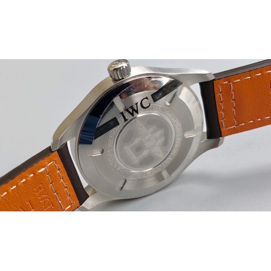 IWC-Mark XVIII IW327010 SS/LE Brown/Num 40mm BYF MY9015