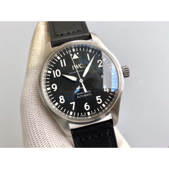 IWC-Mark XVIII IW327010 SS/LE Black/Num 40mm BYF MY9015
