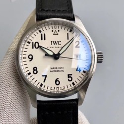 IWC-Mark XVIII IW327010 SS/LE White/Num 40mm BYF MY9015