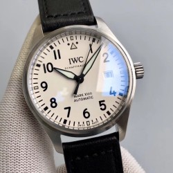 IWC-Mark XVIII IW327010 SS/LE White/Num 40mm BYF MY9015