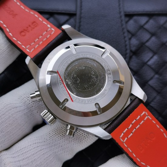 IWC-Pilot Chrono Spitfire IW377709 43mm SS/LE Green ZF A7750