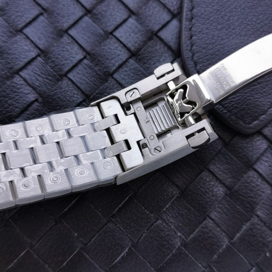 IWC-Pilot Chronograph Ref.3777 43mm SS/SS Green Dial ZF A7750