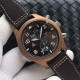 IWC-Big Pilot Chronograph Edition "The Last Flight" 46mm Bronze/LE Brown Dial A7750