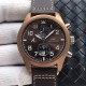 IWC-Big Pilot Chronograph Edition "The Last Flight" 46mm Bronze/LE Brown Dial A7750