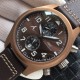 IWC-Big Pilot Chronograph Edition "The Last Flight" 46mm Bronze/LE Brown Dial A7750
