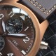 IWC-Big Pilot Chronograph Edition "The Last Flight" 46mm Bronze/LE Brown Dial A7750
