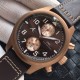 IWC-Big Pilot Chronograph Edition "The Last Flight" 46mm Bronze/LE Brown Dial A7750