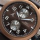 IWC-Big Pilot Chronograph Edition "The Last Flight" 46mm Bronze/LE Brown Dial A7750
