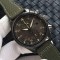 IWC-Big Pilot Chronograph Edition "The Last Flight" 46mm PVD/NY Green Dial A7750