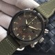 IWC-Big Pilot Chronograph Edition "The Last Flight" 46mm PVD/NY Green Dial A7750