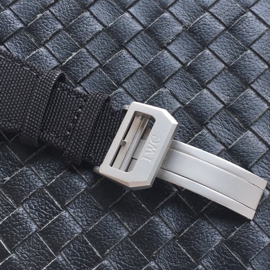 IWC-Big Pilot Chronograph Edition "The Last Flight" 46mm PVD/NY Black Dial A7750