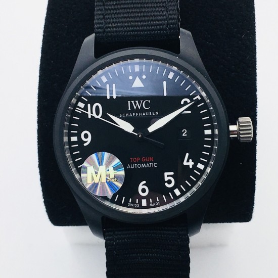 IWC-Big Pilot Top Gun 43mm Cer/LE Black Dial M+ 8N24