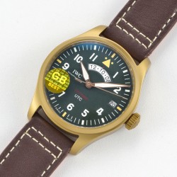 Pilot UTC Spitfire Ed MJ271 41mm BR/LE Grn GBF 1:1 A2836