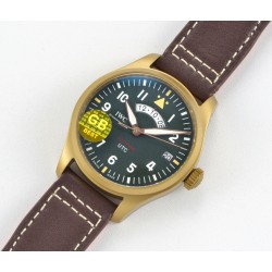 Pilot UTC Spitfire Ed MJ271 41mm BR/LE Grn GBF 1:1 A2836