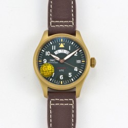 Pilot UTC Spitfire Ed MJ271 41mm BR/LE Grn GBF 1:1 A2836