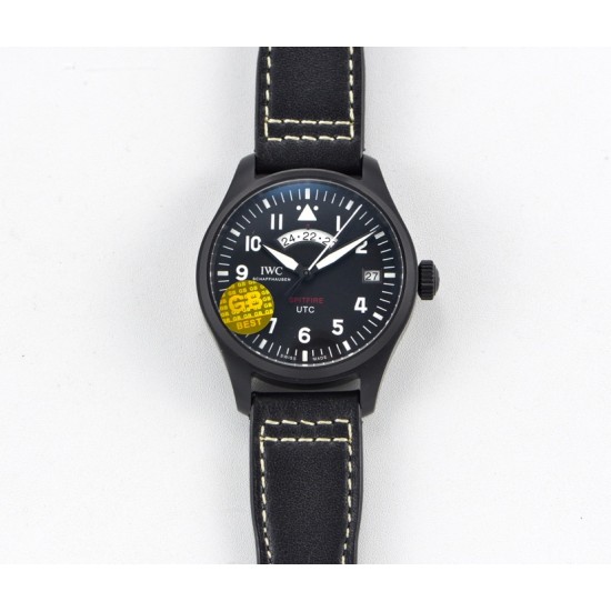 Pilot UTC Spitfire Ed MJ271 41mm CER/LE Black Dial GBF 1:1 A2836