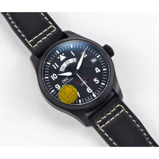 Pilot UTC Spitfire Ed MJ271 41mm CER/LE Black Dial GBF 1:1 A2836