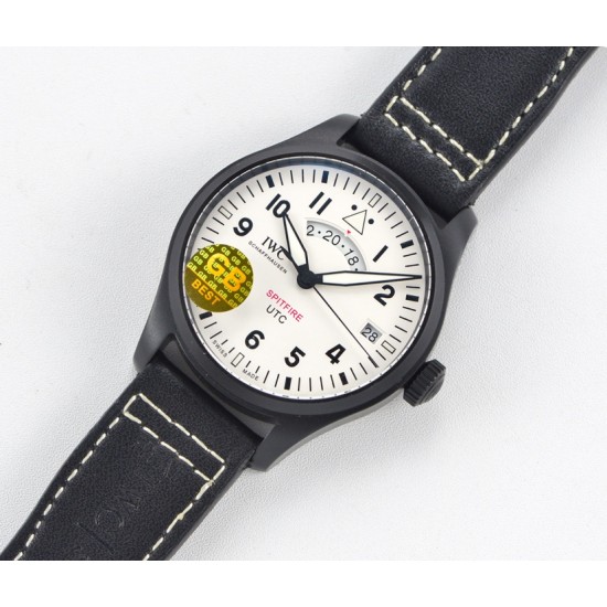 Pilot UTC Spitfire Ed MJ271 41mm CER/LE White Dial GBF 1:1 A2836