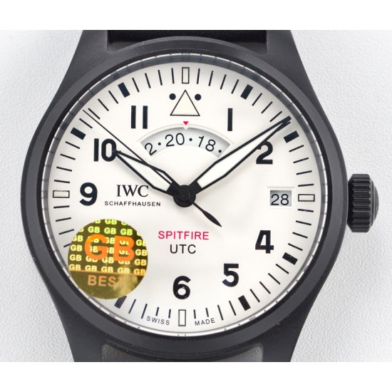 Pilot UTC Spitfire Ed MJ271 41mm CER/LE White Dial GBF 1:1 A2836