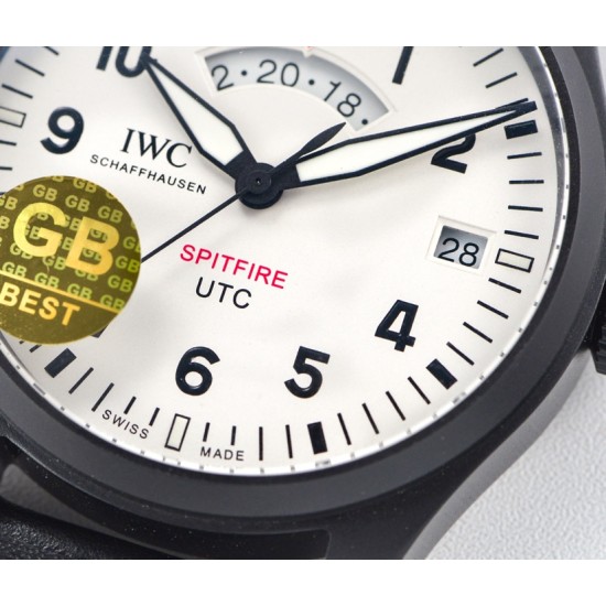 Pilot UTC Spitfire Ed MJ271 41mm CER/LE White Dial GBF 1:1 A2836