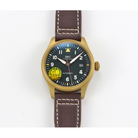 Pilot Spitfire 41mm BR/LE Grn GBF 1:1 A2836