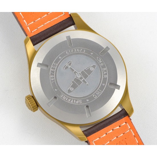 Pilot Spitfire 41mm BR/LE Grn GBF 1:1 A2836