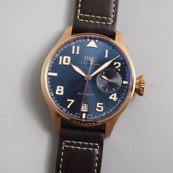 IWC-Big Pilot SpitFire 46mm RG/LE Blue Dial ZF A-521111