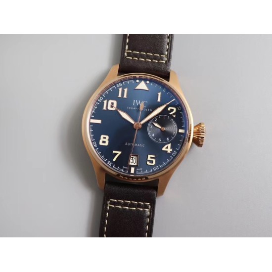 IWC-Big Pilot SpitFire 46mm RG/LE Blue Dial ZF A-521111