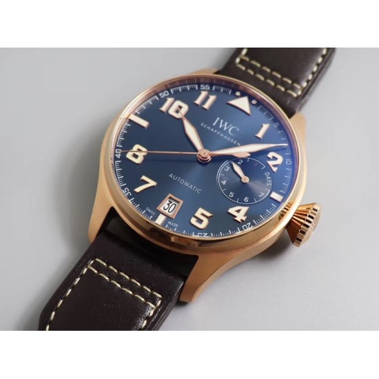 IWC-Big Pilot SpitFire 46mm RG/LE Blue Dial ZF A-521111