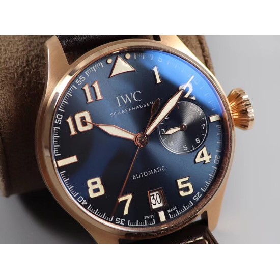 IWC-Big Pilot SpitFire 46mm RG/LE Blue Dial ZF A-521111