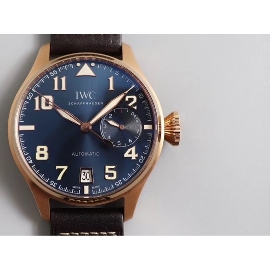 IWC-Big Pilot SpitFire 46mm RG/LE Blue Dial ZF A-521111