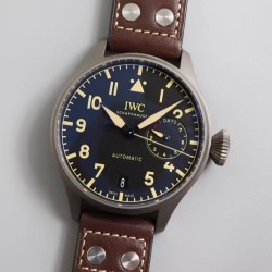 IWC-Big Pilot Heritage IW510301 46mm SS/LE Black ZF A52110