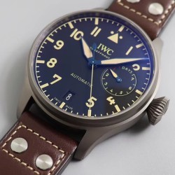 IWC-Big Pilot Heritage IW510301 46mm SS/LE Black ZF A52110