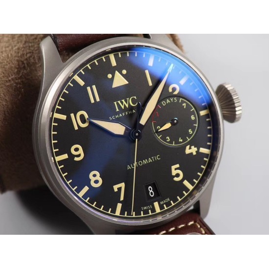 IWC-Big Pilot Heritage IW510301 46mm SS/LE Black ZF A52110