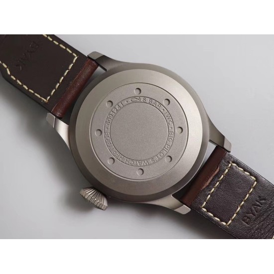 IWC-Big Pilot Heritage IW510301 46mm SS/LE Black ZF A52110