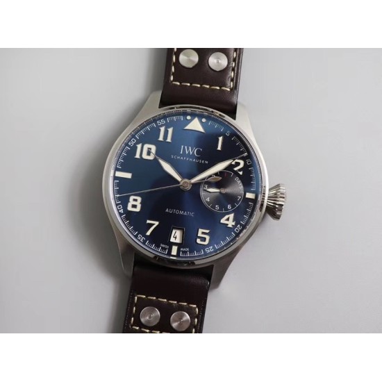 IWC-Big Pilot SpitFire 46mm SS/LE Blue Dial ZF A-521111