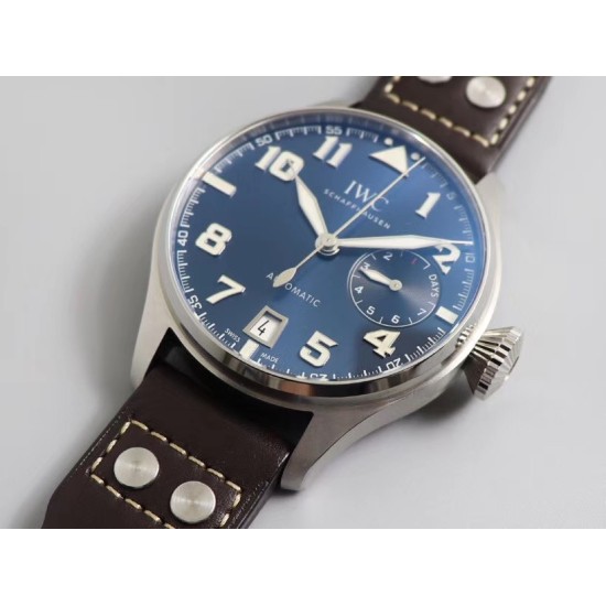 IWC-Big Pilot SpitFire 46mm SS/LE Blue Dial ZF A-521111