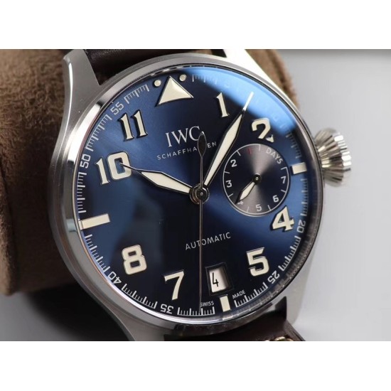 IWC-Big Pilot SpitFire 46mm SS/LE Blue Dial ZF A-521111