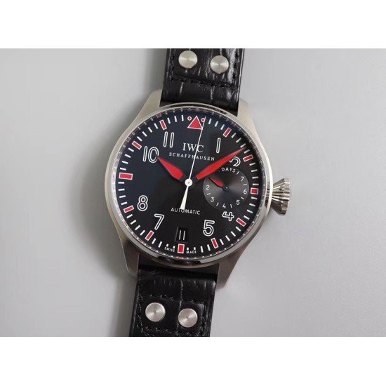 IWC-Big Pilot SpitFire 46mm SS/LE Black Dial ZF A-521111