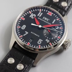 IWC-Big Pilot SpitFire 46mm SS/LE Black Dial ZF A-521111