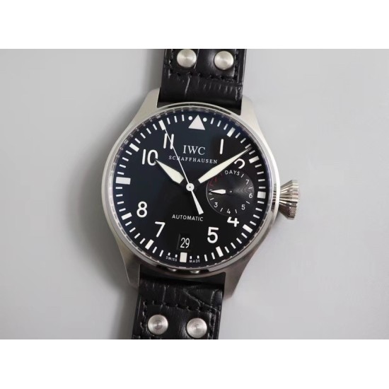 IWC-Big Pilot SpitFire 46mm SS/LE Black Dial ZF A-521111