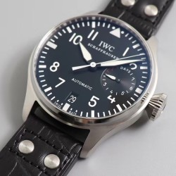 IWC-Big Pilot SpitFire 46mm SS/LE Black Dial ZF A-521111