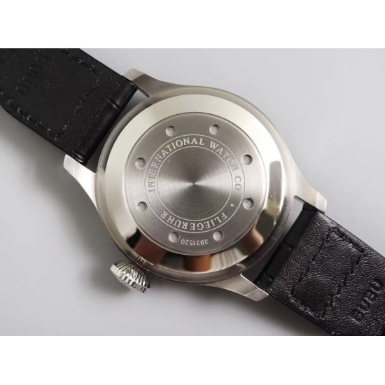 IWC-Big Pilot SpitFire 46mm SS/LE Black Dial ZF A-521111