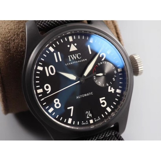 IWC-Big Pilot Top Gun Ed. 46mm CER/NY Black ZF A52111 Mod