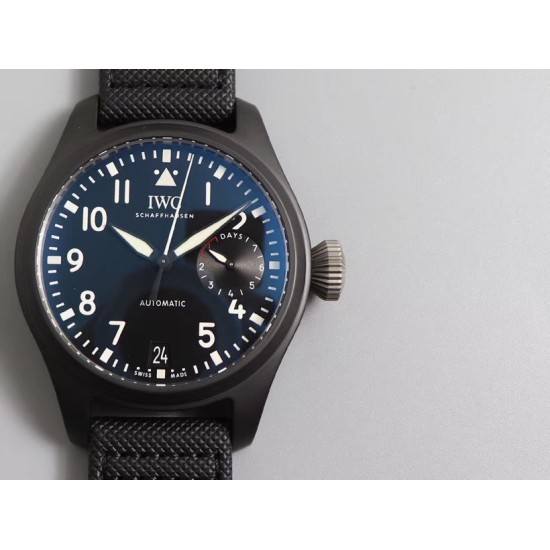 IWC-Big Pilot Top Gun Ed. 46mm CER/NY Black ZF A52111 Mod