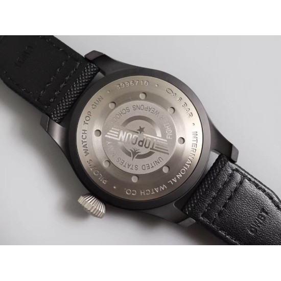IWC-Big Pilot Top Gun Ed. 46mm CER/NY Black ZF A52111 Mod