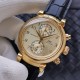 IWC-Da Vinci Chrono Laureus Ed IW393402 YG/LE Gold Dial ZF Asia 89361