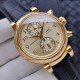 IWC-Da Vinci Chrono Laureus Ed IW393402 YG/LE Gold Dial ZF Asia 89361