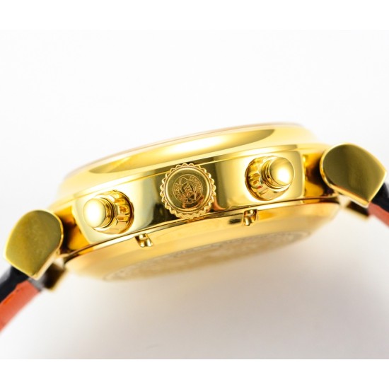 IWC-Da Vinci Chrono Laureus Ed IW393402 YG/LE Gold Dial GBF Asia 89361