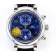 IWC-Da Vinci Chrono Laureus Ed IW393402 SS/LE Blue Dial GBF Asia 89361